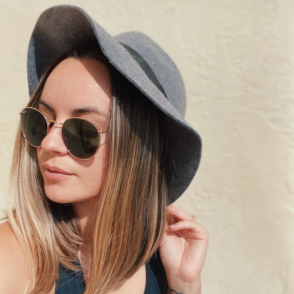 Gray Fedora